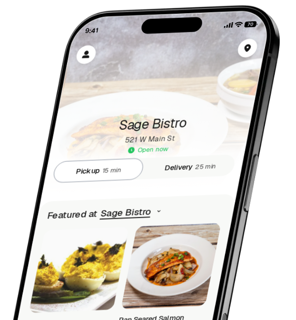 Sage Bistro app preview
