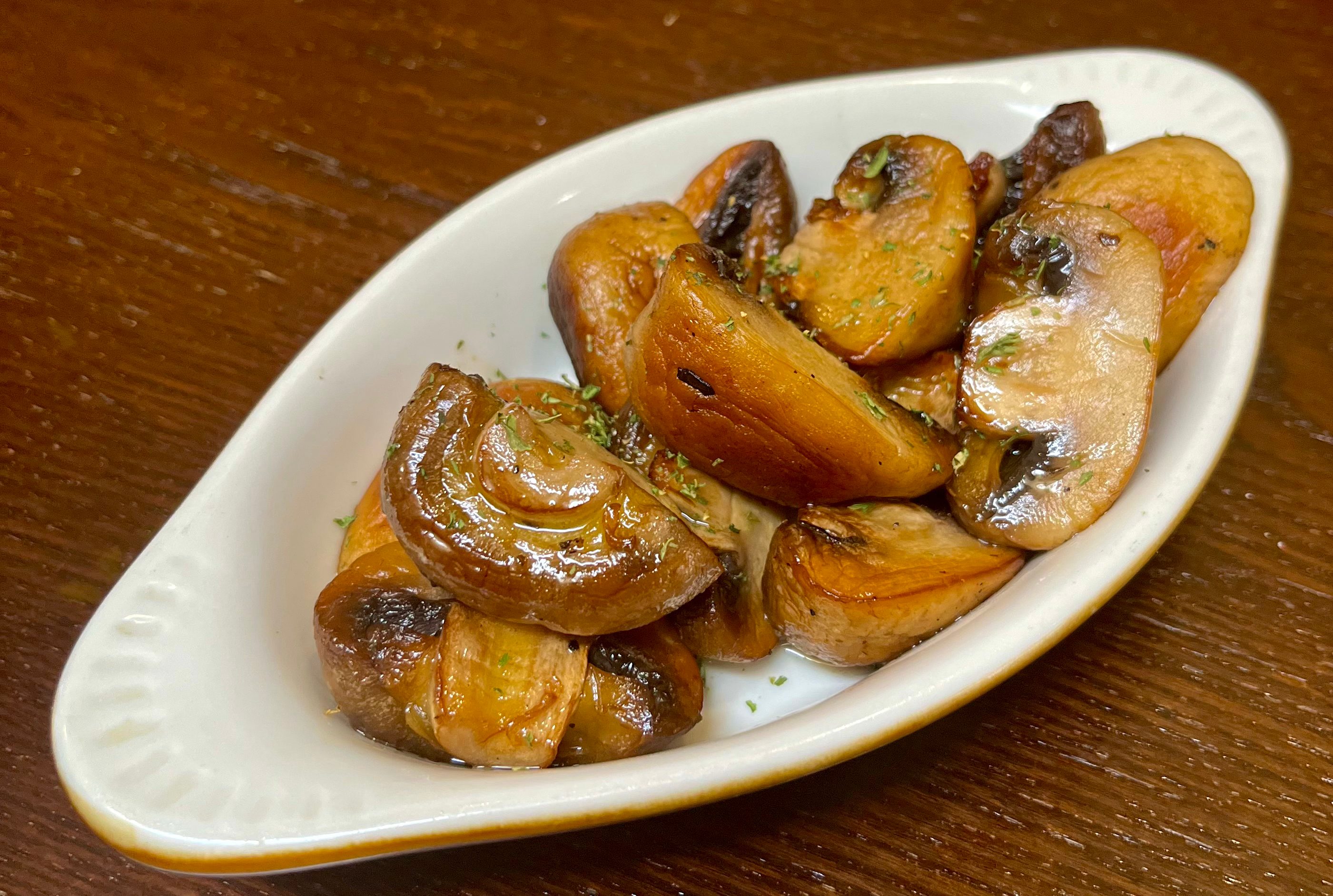 Side of Sauteed Mushrooms.