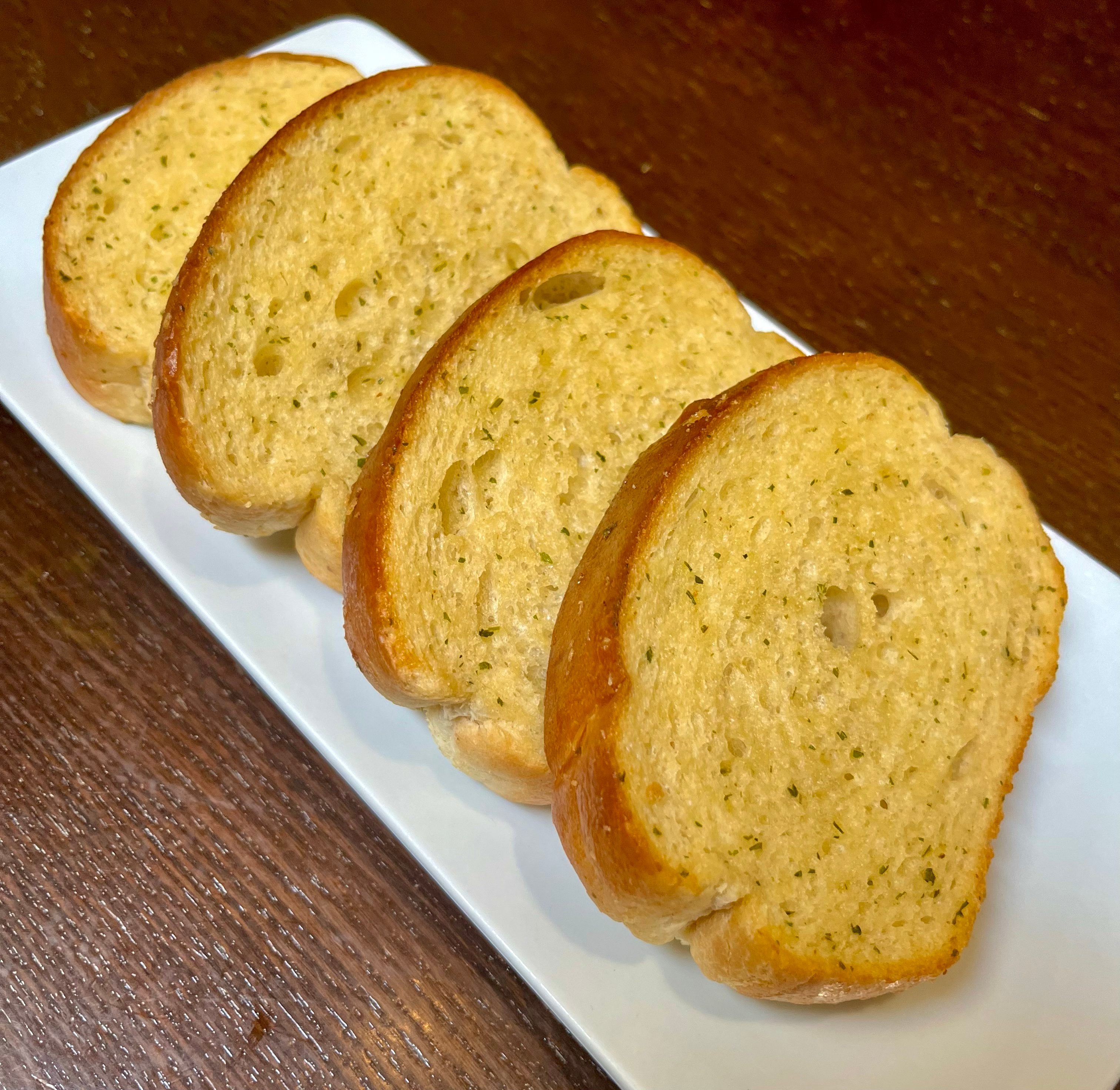 Side of Garlic Bread.