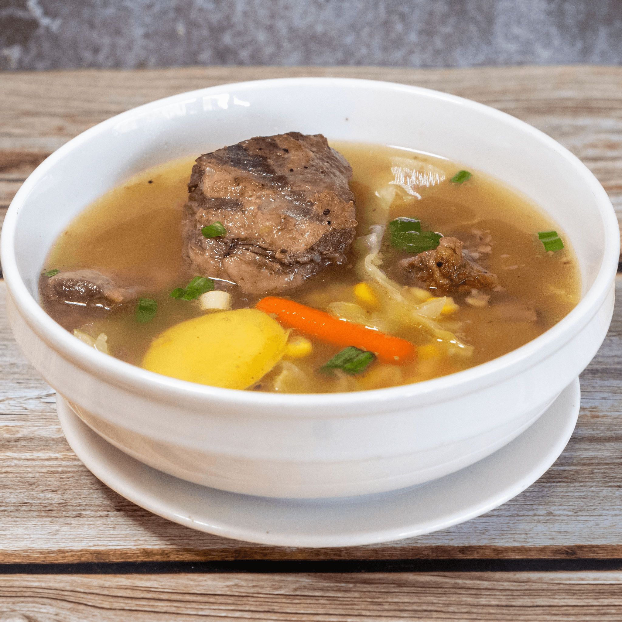 Beef Rib Soup.