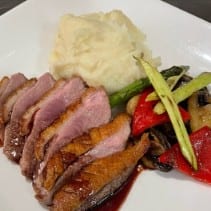 Roasted Duck Breast.