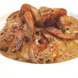 Shrimp Garlic Mashed Potatoes.