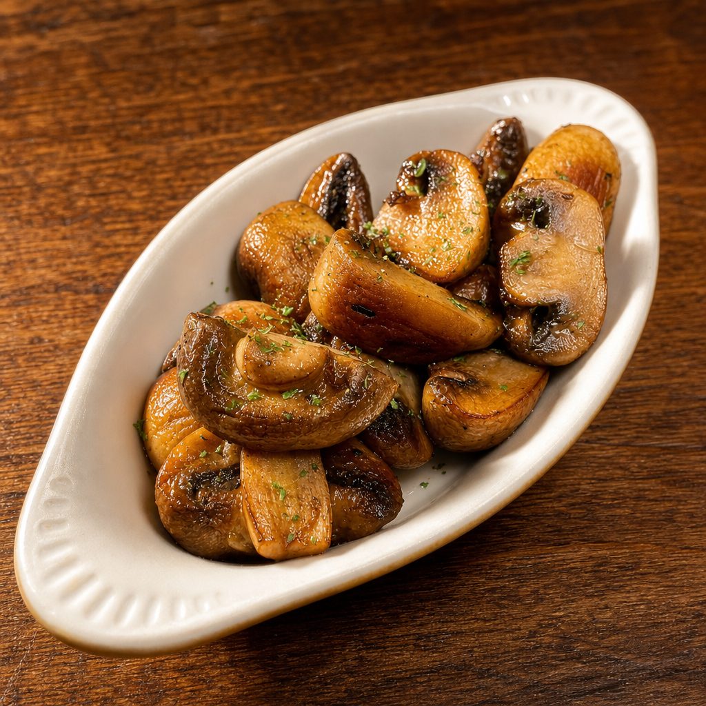 Side of Sauteed Mushrooms.