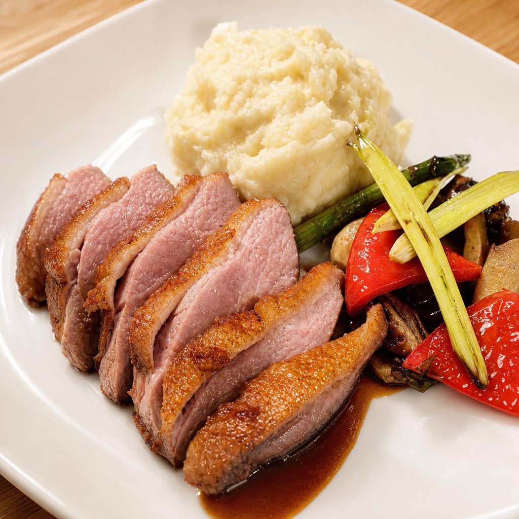 Roasted Duck Breast.