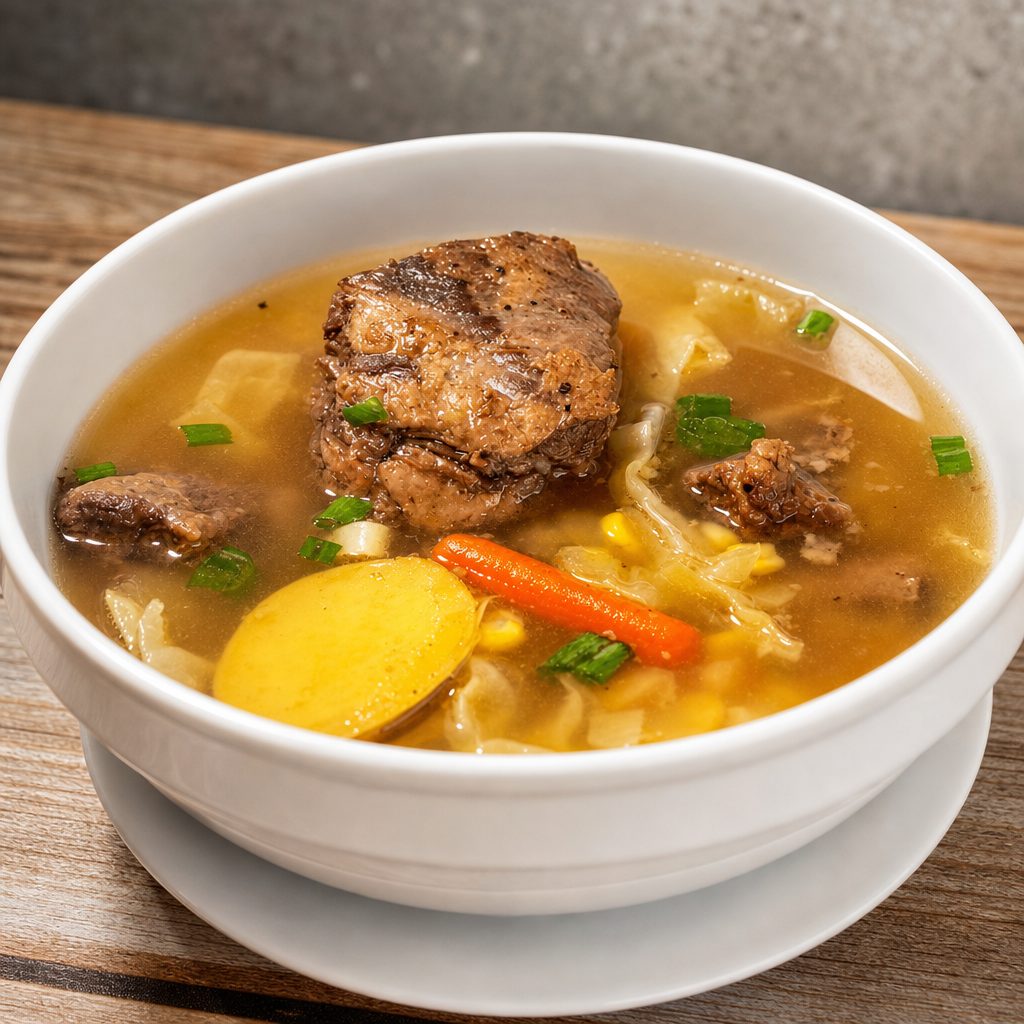 Beef Rib Soup.