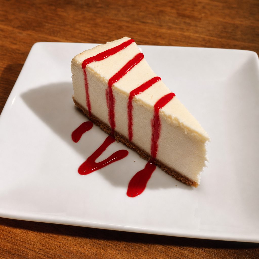New York Style Cheese Cake.